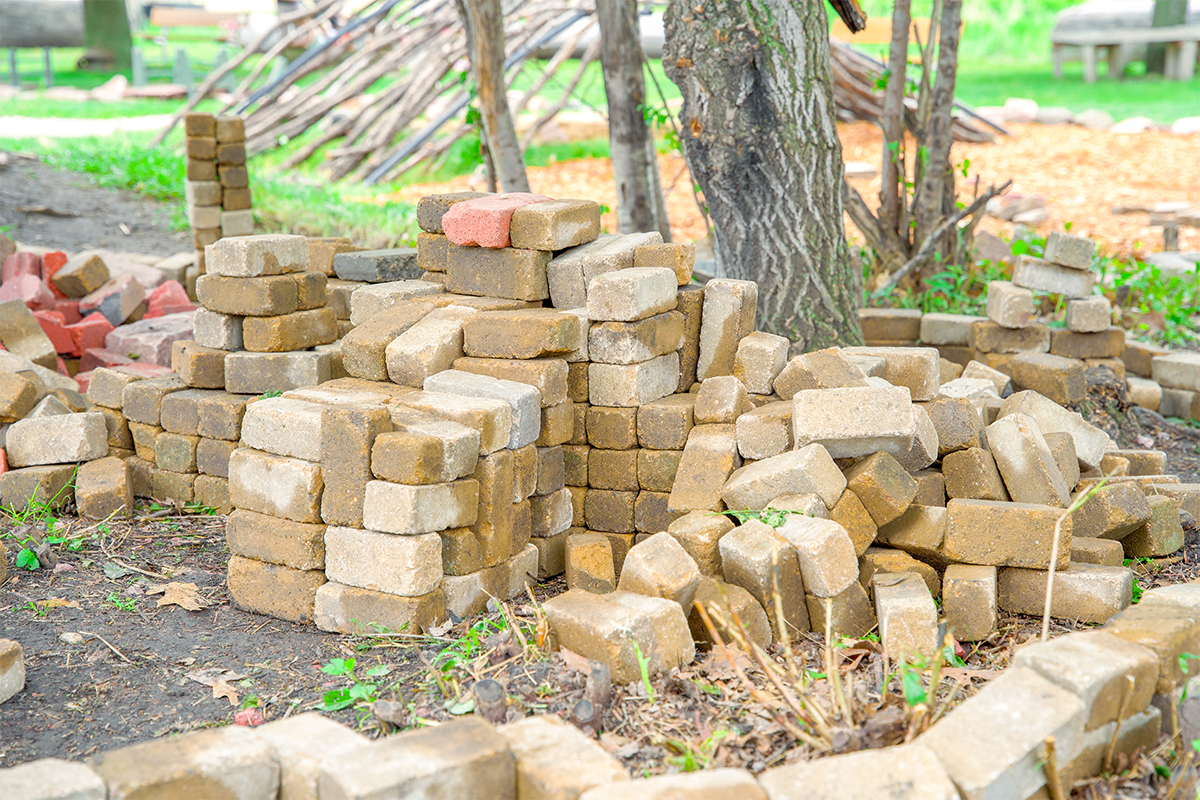 Volunteers transform The Outdoor Campus play...